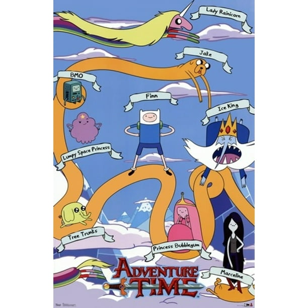 20 24/" Adventure Time poster wall art home decor photo print 16